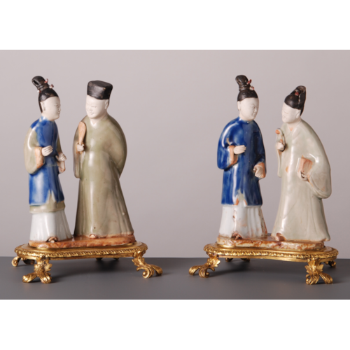 Pair of Figural Groups